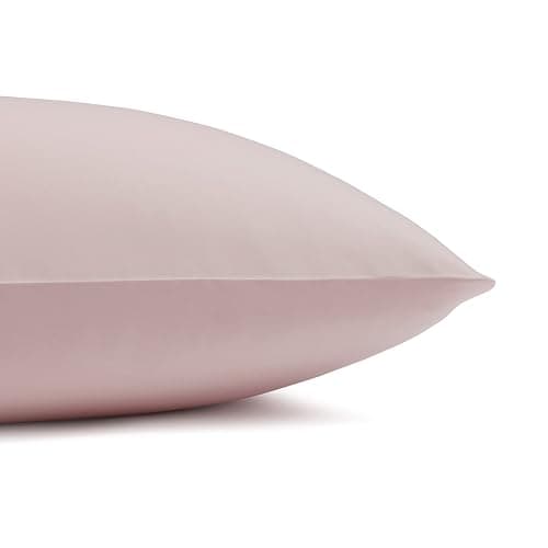 Amazon Basics Lightweight Super Soft, Comfortable Easy Care Microfiber 3-Piece Bed Sheet Set with 14-Inch Deep Pockets, Easy to Wash, Twin XL, Blush Pink, Solid thumbnail 4