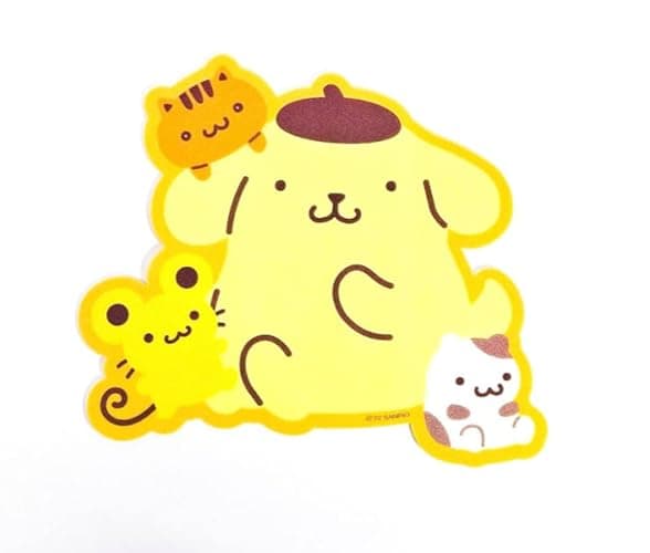 Pompompurin&Pals Mouse Pad - Officially Licensed - Smooth Rolling Surface - Image 1