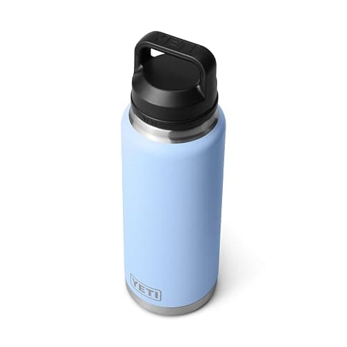 YETI Rambler 36 oz Bottle, Vacuum Insulated, Leakproof, Stainless Steel with Chug Cap - Big Sky Blue thumbnail 5
