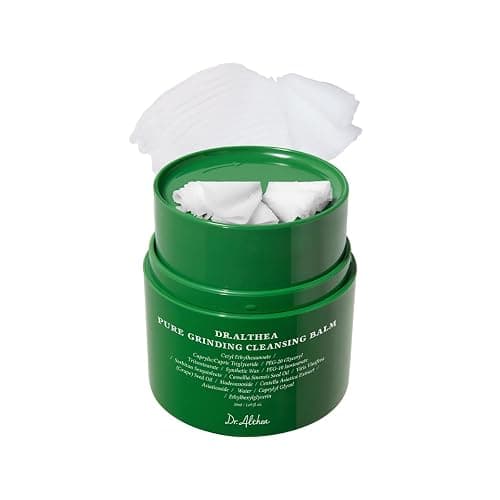 Dr.Althea Pure Grinding Cleansing Balm | Hygenic One-Step Makeup Cleansing Oil with Madecassoside | Non-Greasy Sorbet Texture | Soothing for All Skin Types | Korean Vegan Skin Care | 1.69 Fl Oz - Image 1