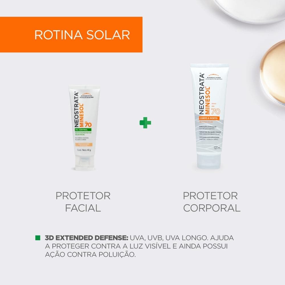 Protetor Solar Facial Neostrata Minesol Oil Control Médio Escuro FPS 70, 40g thumbnail 9