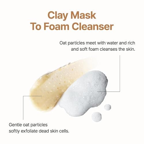 PURITO Oat Exfoliating Cleanser for Sensitive Skin, 5.07 fl.oz | Daily Face Wash, Gentle Scrub Clay, Pore Minimizing Panthenol, Hydrating Oat Seed Water, Vegan & Non-Comedogenic thumbnail 8