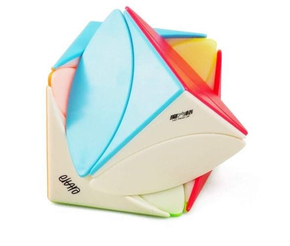 CuberSpeed QY Toys Ivy Cube V2 stickerless Magic Cube Mofangge Ivy Leaf Cube Plus Version stickerless(Eitan Lvy Cube) Puzzle thumbnail 4