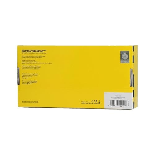 BVB Borussia Dortmund LED Lichtbox, Offizielles Merchandise, Gelb-Schwarz, Dekorative Beleuchtung thumbnail 3
