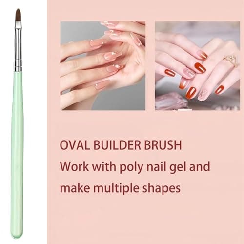 Faiteary Nail Brush Set with Nail Art Polish Brushes Builder Gel Brush thumbnail 5