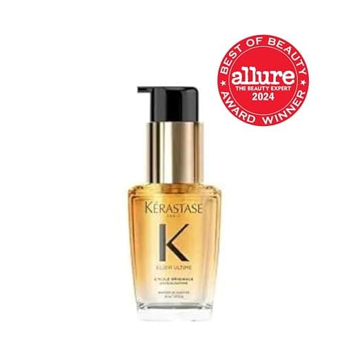 Kerastase Elixir Ultime Refillable Hair Oil - Hydrates & Smoothes Frizz, Adds Shine, With Wild Camellia, Nourishes & Strengthens Hair, For All Hair Types thumbnail 2