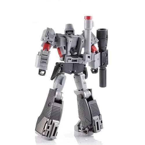 JWDSSIN Robot Toys, Action Figure Toy 5.11 Inches Model with Accessories | 2 Modes Deformed Toy, wepon accessories, flexible joints, for kids boys and girls 6+ thumbnail 4