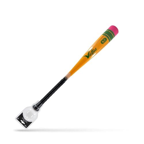 Victus Yardstick, Plastic Baseball Bat for Kids with Custom Plastic Ball, for Use on Turf or Grass, 2 5/8” Barrel and Soft Touch Grip, Lightweight Backyard Baseball Set, 27” - Image 1