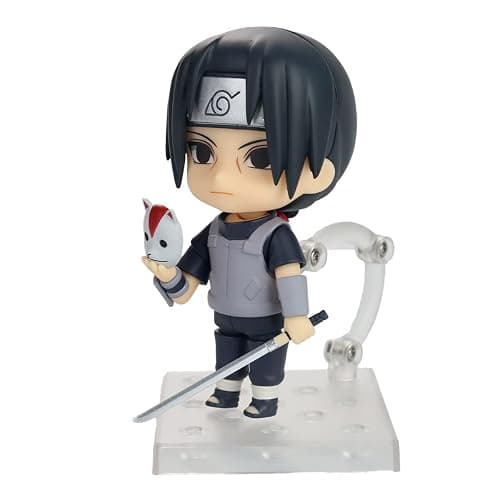 Good Smile Naruto Shippuden: Itachi Uchiha (Black Ops Version) Nendoroid Action Figure Multicolor thumbnail 3