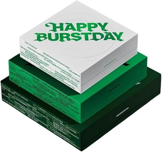 SEVENTEEN HAPPY BURSTDAY 5th Album Standard Photobook Ver (NEW ESCAPE + NEW MYSELF + NEW BURSTDAY 3 VER SET) - Image 1