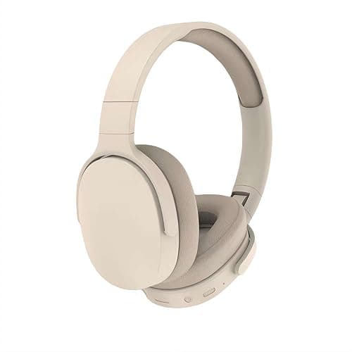 Wireless Bluetooth Headphones, Head Mounted Bluetooth Earphones Wireless, Comfort Heavy Bass Earphones, And Long Battery Life, Providing A Comfortable Wearing Experience (Khaki) - Image 1