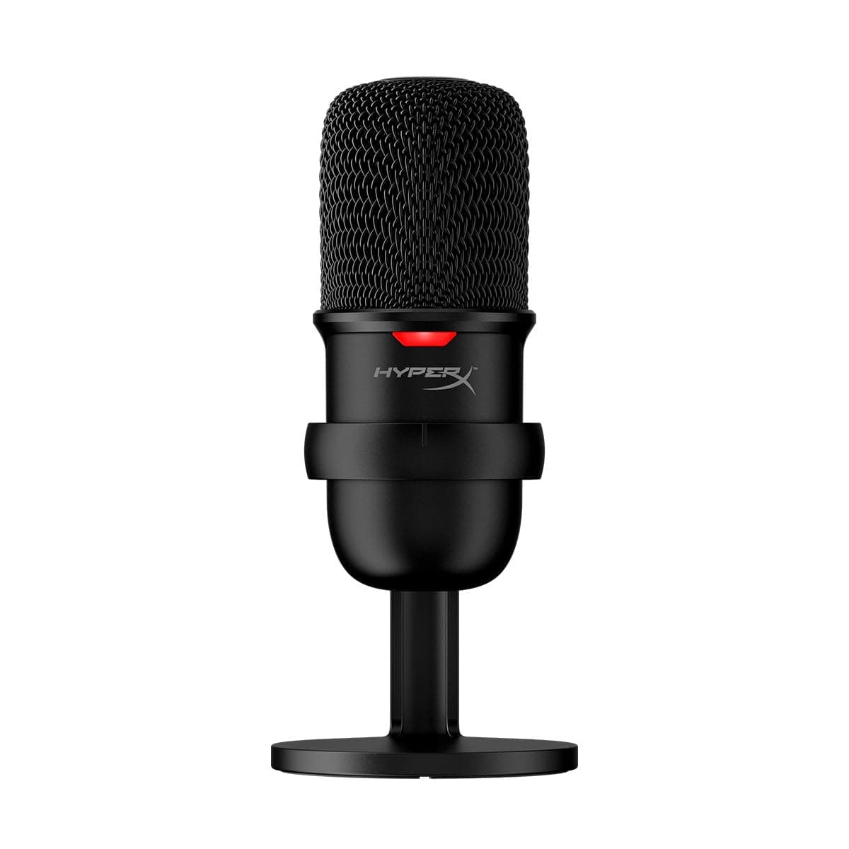 HyperX SoloCast - Micrófono Condensador USB para PC, PS4 y Mac, Sensor de Llave para silenciar, patrón Polar cardioide, Juego, transmisión, podcasts, Twitch, Youtube, Discord - Image 1
