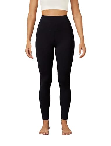 DLOODA Yoga Leggings for Women with Pockets High Waisted Tummy Control Yoga Pants Soft Buttery Workout Leggings Gym thumbnail 3