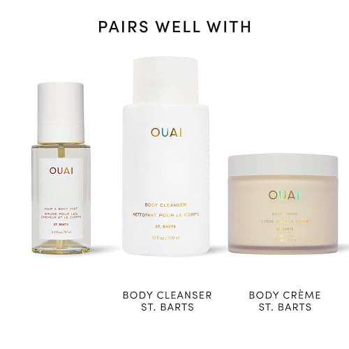 OUAI St. Barts Hair and Body Mist - Tropical-Scented Body Spray (8 oz) | Hair Perfume and Body Spray with Notes of Dragonfruit, Orange Blossom, Tuberose & Musk thumbnail 7