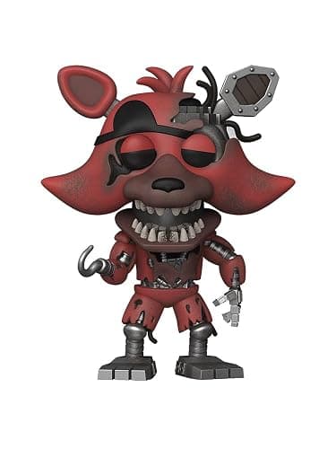 Funko Pop! FNAF: Five Nights at Freddy's - Withered Foxy Vinyl Figure | Collectibles Bundled with Box Protector thumbnail 3