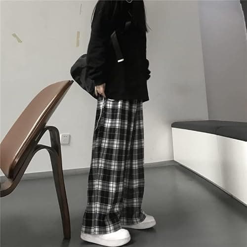 Harajuku Fashion Plaid Pants Checkered Alt Emo Scene Pants Cargo Pants Y2k Baggy Grunge Clothes Goth Hiphop Streetwear thumbnail 5