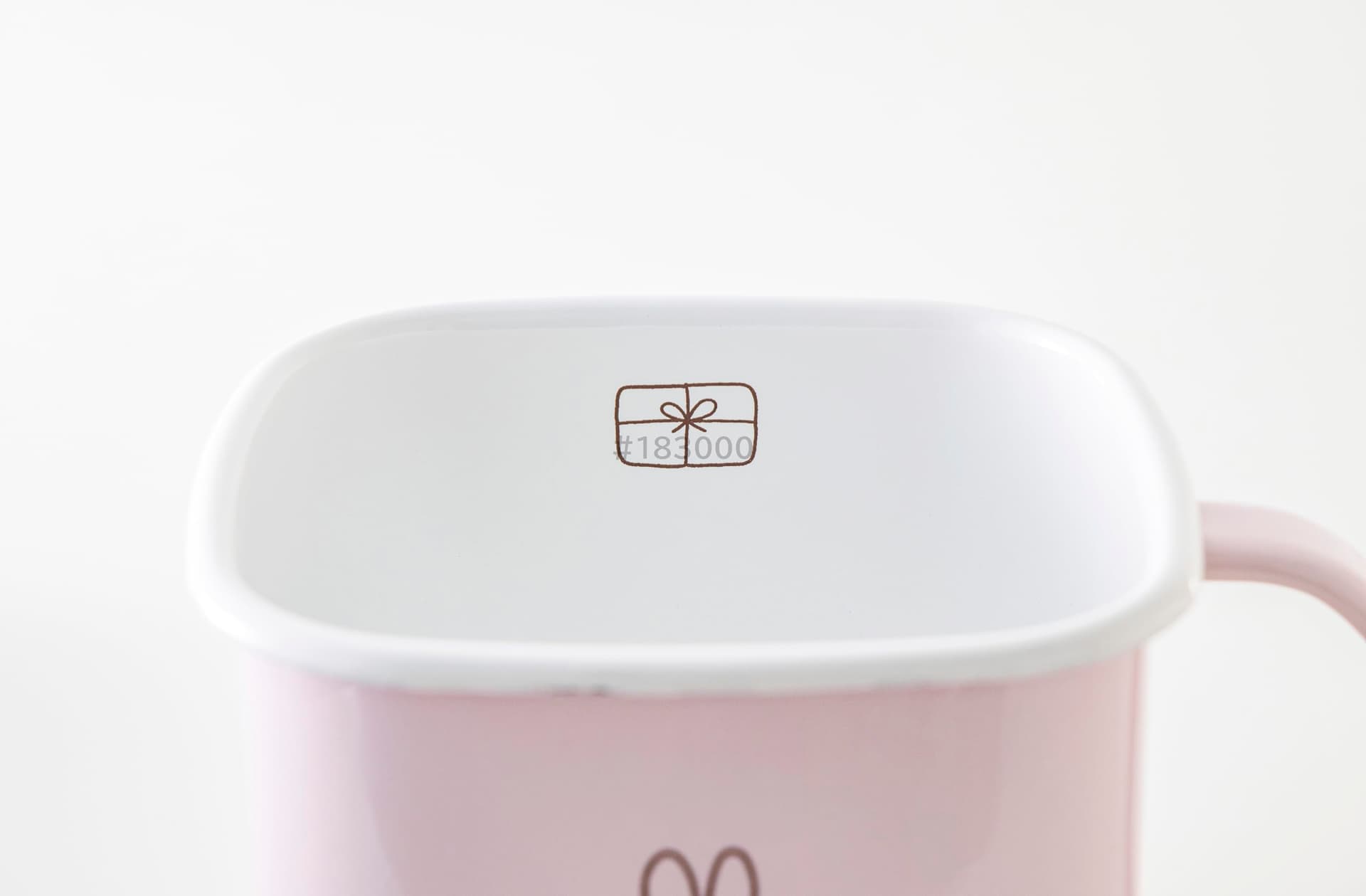 Fuji Horo Miffy Pastel Miso Storage Container Square Miso Pot Fits Directly Pink Gift miffy Enamel thumbnail 3