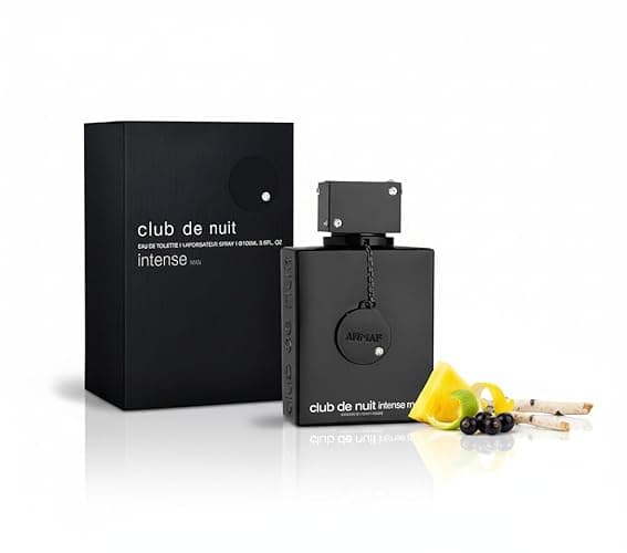ARMAF club de nuit intense Man EDT Men New in Box, Black , 3.6 Fl Oz - Image 1