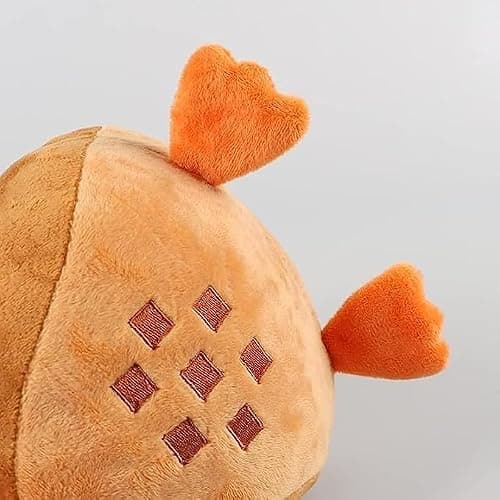 Stardew Plush Toy Valley Doll Figure Apple Junimo Plush Plants Stuffed Animal Green Soft Plush Pillow, Best Gift for Your Family 10" (Brown Chicken) thumbnail 4