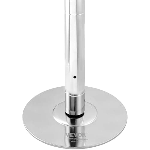 VEVOR Professional Dancing Pole, Spinning Static Dancing Pole Kit, Portable Removable Pole, 45mm Heavy-Duty Stainless Steel Pole, Height Adjustable Fitness Pole, for Exercise Home Club Gym, Silver thumbnail 9