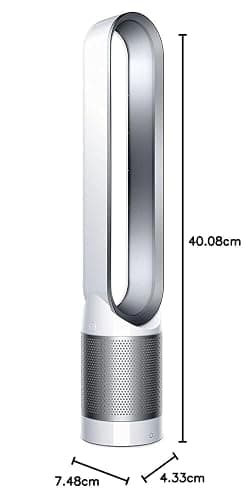 Dyson Purifier Cool™ TP07 Smart Air Purifier and Fan - White/Silver - TP07 thumbnail 3