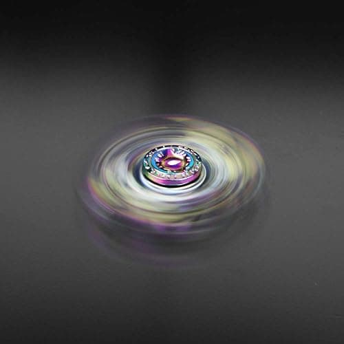 Phoenix Cool Fidget Hand Spinners Dragon Wing Finger Spinner Metal Focus Stainless Steel Fingertip Gyro Stress Relief Spiral Twister Toy Party Favors Birthday Gift for Kids Adults(Rainbow) thumbnail 6