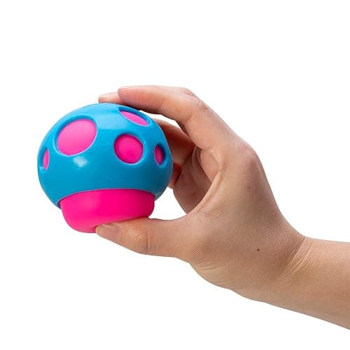 Schylling NeeDoh Shroom - The Groovy Glob! - Assorted Colors 2.7" x 2.7" thumbnail 2