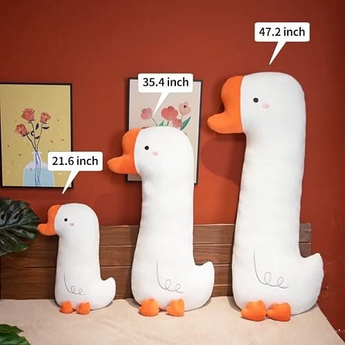 PEACH CAT Cute Long Giraffe Plush Pillow Kawaii Giraffe Stuffed Animal for Girls and Boys Yellow 35.4" thumbnail 7