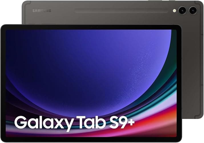 SAMSUNG Galaxy Tab S9 FE+ WiFi Android Tablet, 8GB RAM, 128GB Storage, S Pen Included(International Version) (Gray) - Image 1