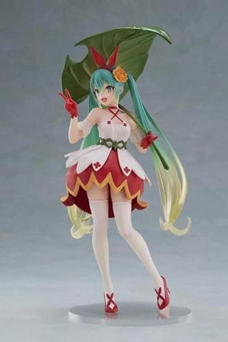 Taito Prize Hatsune Miku Wonderland PVC Hatsune Miku Thumbelina Statue 18cm thumbnail 5
