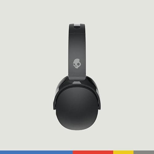 Skullcandy Hesh Evo Wireless Over-Ear Bluetooth Headphones, Noise Isolating, Up to 36 Hours Battery, Foldable Lightweight Design, Microphone for iPhone Android - True Black (CA Version & Warranty) thumbnail 2