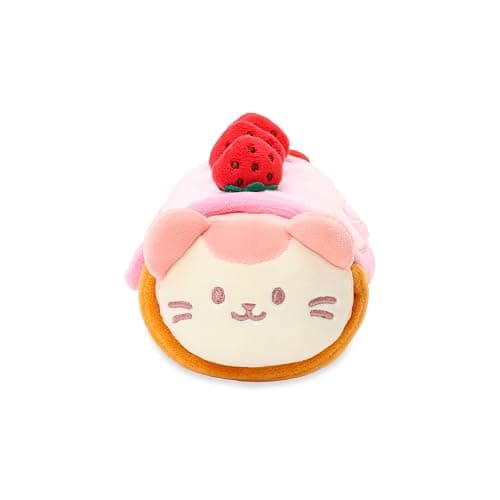 Anirollz Kittiroll Plush in Roll Cake Outfitz – Kawaii Stuffed Animal with Removable Costume – Cute Squishy Plush Toy Gift for Girls & Kids thumbnail 3