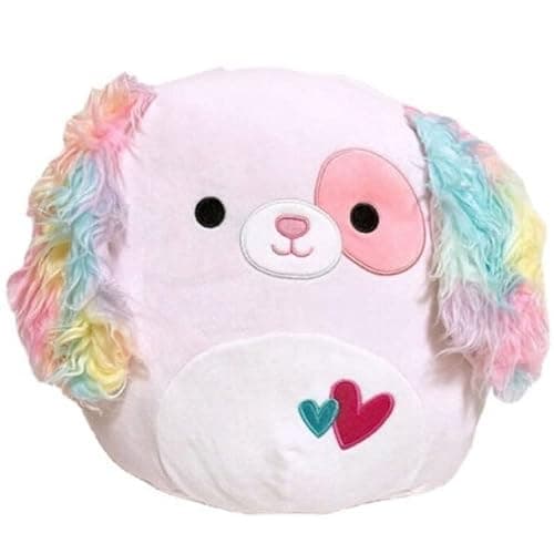 Squishmallow Official Kellytoy Collectible Pet Squad Dogs Cats Bunnies Frogs Squishy Soft Animals (Bryce Pastel Dog, 5 Inch) - Image 1