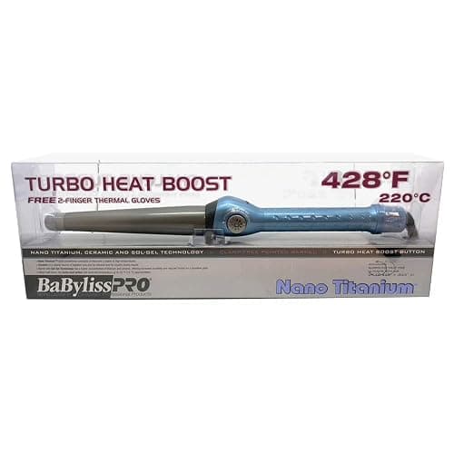 BaBylissPRO Nano-Titanium and Ceramic Pointy Barrel Curling Wand, 1.25 inch barrel thumbnail 3