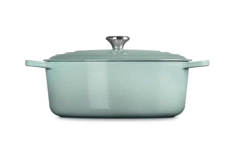 Le Creuset Enameled Cast Iron Signature Oval Dutch Oven, 8 qt., Sea Salt thumbnail 5