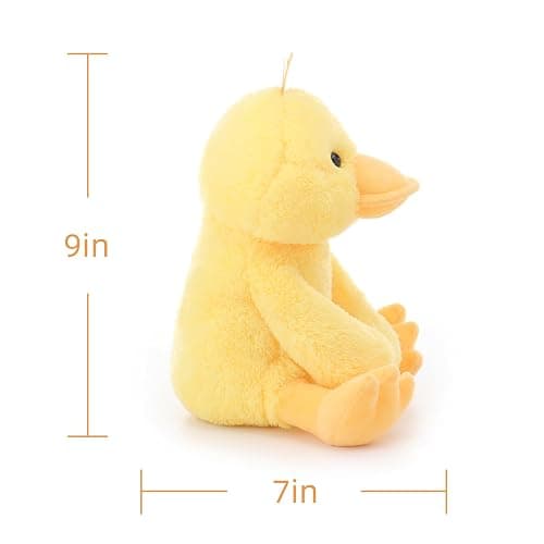 Apricot Lamb Toys Plush Velvet Duck Stuffed Animal Soft Cuddly Perfect for Child (Velvet Duck,9 Inches) thumbnail 3
