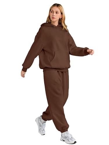 AUTOMET Womens 2 Piece Outfits Lounge Hoodie Sweatsuit Sets Plus Size Fall Fashion Clothes Airport Travel Pants Tracksuits thumbnail 4