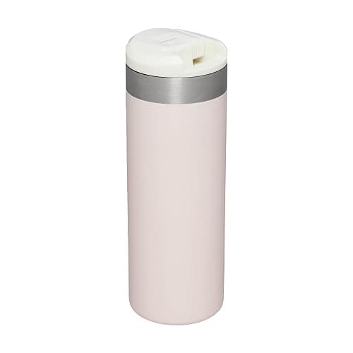 Stanley Aerolight Transit Thermobecher 0.47L - Hält 6 Stunden Heiß - Spülmaschinenfest - Kaffeebecher To Go Auslaufsicher - Kompatibel Mit Gängigen Pkw-Getränkehalterungen - Thermosflasche - Rose - 0.47L - Rose Quartz thumbnail 9
