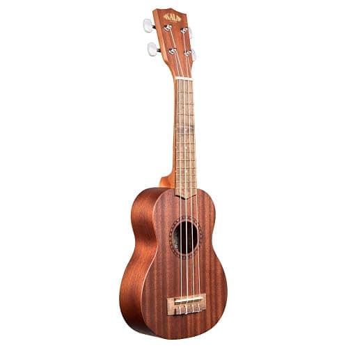 Kala KA-15S Ukulele Satin Mahogany Soprano Bundle with a Ukulele Tote Bag, Tuner, and Lumintrail Polishing Cloth thumbnail 3