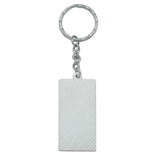 GRAPHICS & MORE Rectangle Teen Titans Go! Beast Boy Keychain in Chrome Plated Metal thumbnail 4