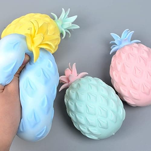 Pineapple Anti Stress Squeeze Ball Funny Vent Relief Toys for Stress Balls thumbnail 4