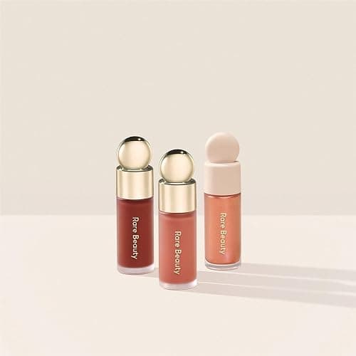 Rare Beauty Limited Edition Mini Blush & Luminize Trio - Beloved - Virtue - Enliven - New In Box thumbnail 7