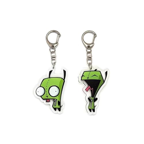 EBTY DREAMS Inc Inc. - Set of 2 Invader Zi Acrylic Keychain GIR v3 - Image 1