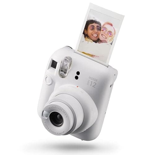 Fujifilm Instax Mini 12 Instant Camera with 40 Shot Film Pack - Clay White thumbnail 2