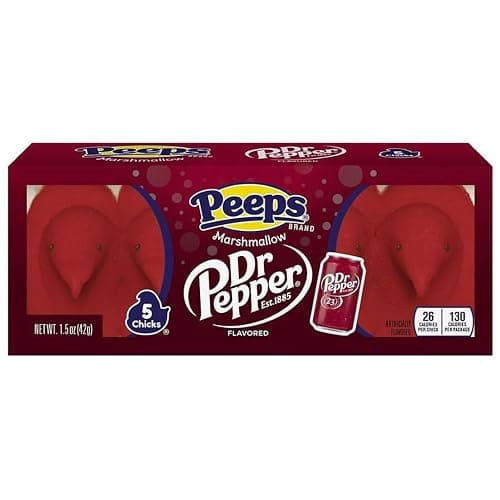 Dr. Pepper Peeps Chicks - Pack of 2 - Perfect Easter Basket Stuffer - 5 Count Boxes thumbnail 4