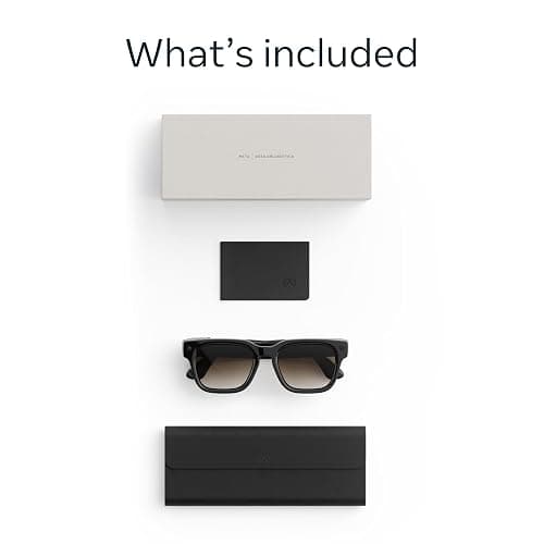 Meta Fury Classic Black | Smart AI glasses for Women, Men — Meta AI, 12MP Camera, Live Translate — 3K HD Resolution — 8+ Hour Battery — Brown Gradient Lenses thumbnail 10