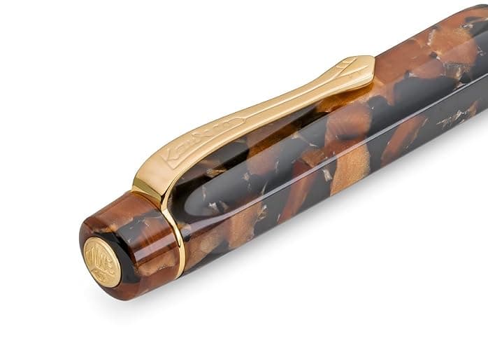 Kaweco ART SPORT Fountain Pen Hickory Brown - Exclusive Acrylic With Steel Nib, Metal Box - 12.5 cm, F (Fine) thumbnail 4