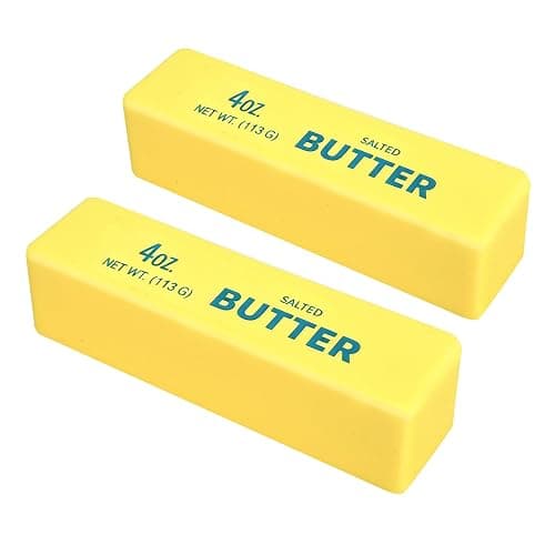 2pcs Slow Rising Butter Squishy, 2026 New Realistic Soft Butter Stick ,Butter Squishy Relief Fidget Toys,Slow Rebound Stress Relief Toy Gifts - Image 1
