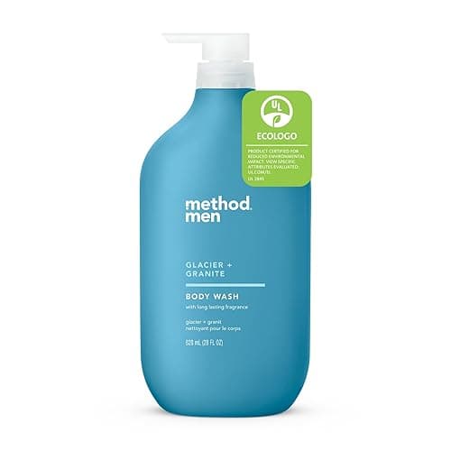 Method Men Body Wash, Glacier + Granite, Paraben and Phthalate Free, 28 FL Oz (Pack of 1) - Image 1