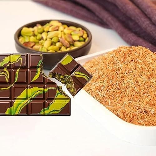 Yörem Dried & Chopped Kadayif Pastry | Perfect For Dubai Chocolate, Kadayif (Kataifi) Shredded Fillo Dough, Kadayif Pastry Dough, Dubai Pistachio Chocolate Bar, Kunafa thumbnail 5